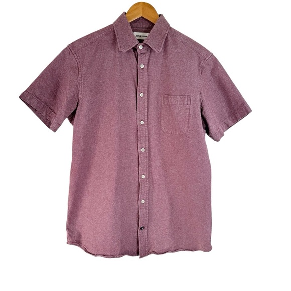 Taylor Stitch Other - Taylor Stitch Men's Short Sleeve Shirt Organic Cotton Hemp Blend Size 42 or L